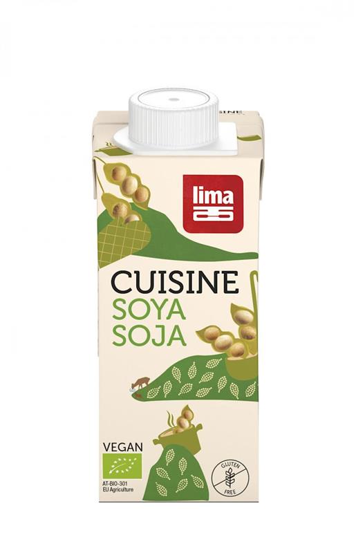 Crema de Soia Bio Lima 200ml