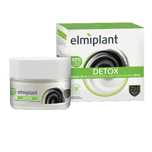 Crema de Zi Energizanta si Anti-Imbatranire Detox 50 mililitri Elmiplant