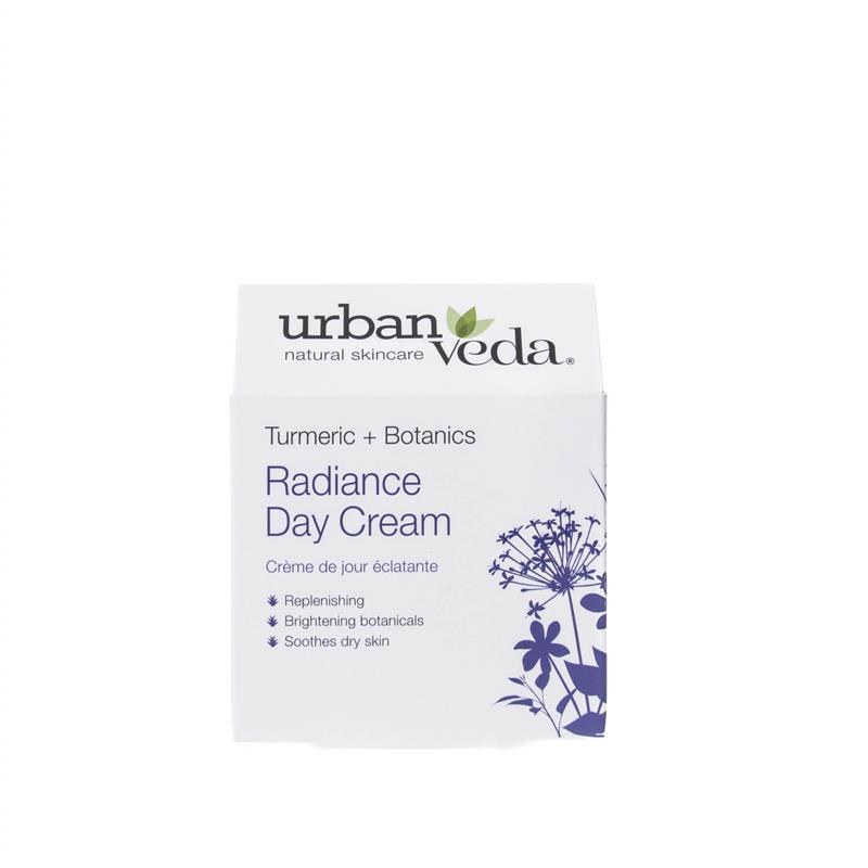 Crema de Zi Nutritiva cu Extract de Turmeric Organic Ten Uscat Radiance 50 mililitri Urban Veda