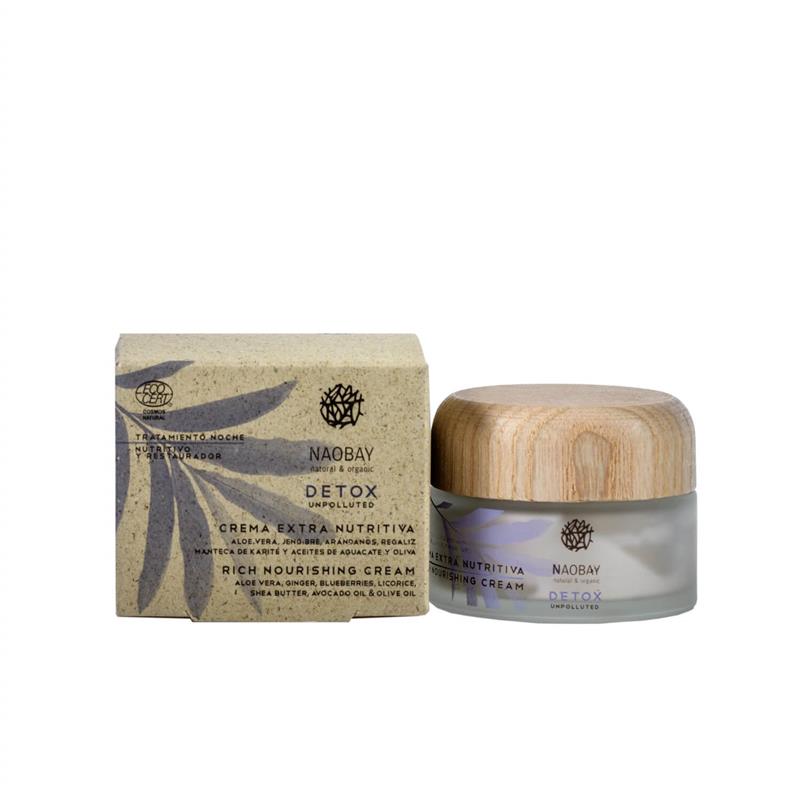 Crema Extra Nutritiva Detox 50 mililitri Naobay