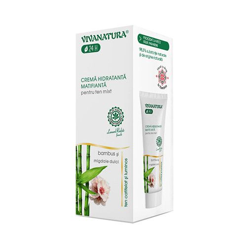 Crema Fata Hidratanta Matifianta Ten Mixt Viva Natura 45ml