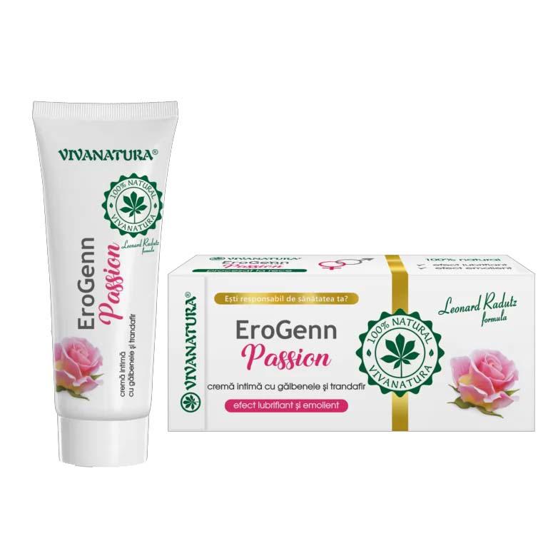 Crema Galbenele si Trandafir Erogenn Passion Viva Natura 20ml