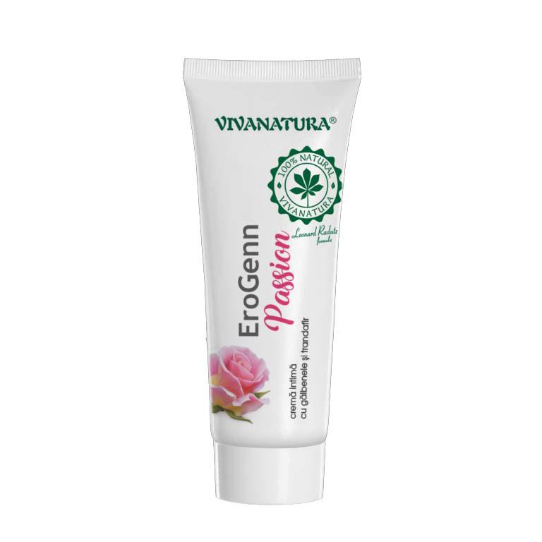Crema Galbenele si Trandafir Erogenn Passion Viva Natura 20ml