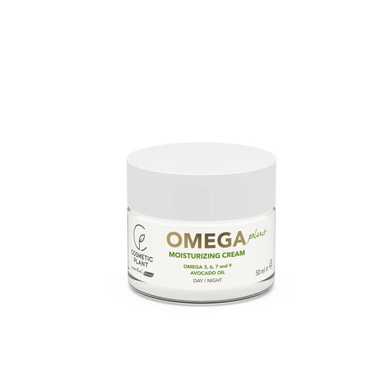 Crema Hidratanta Emolienta Catifelanta Omega Plus cu Omega 3, 6, 7, 9 si Ulei de Avocado 50 mililitri Cosmetic Plant