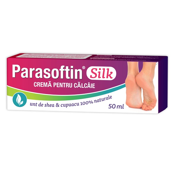 Crema pentru Calcaie Parasoftin Silk 50 mililitri Zdrovit