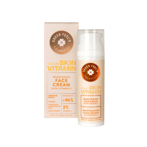 Crema pentru Fata Iluminatoare cu Vitamina C 50 mililitri Green Feel's