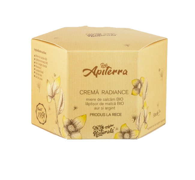 Crema Radiance Apiterra 50ml Apicola Pastoral Georgescu