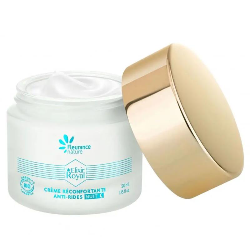 Crema Reconfortanta Antirid de Noapte Bio Elixir Royal 50 mililitri Fleurance