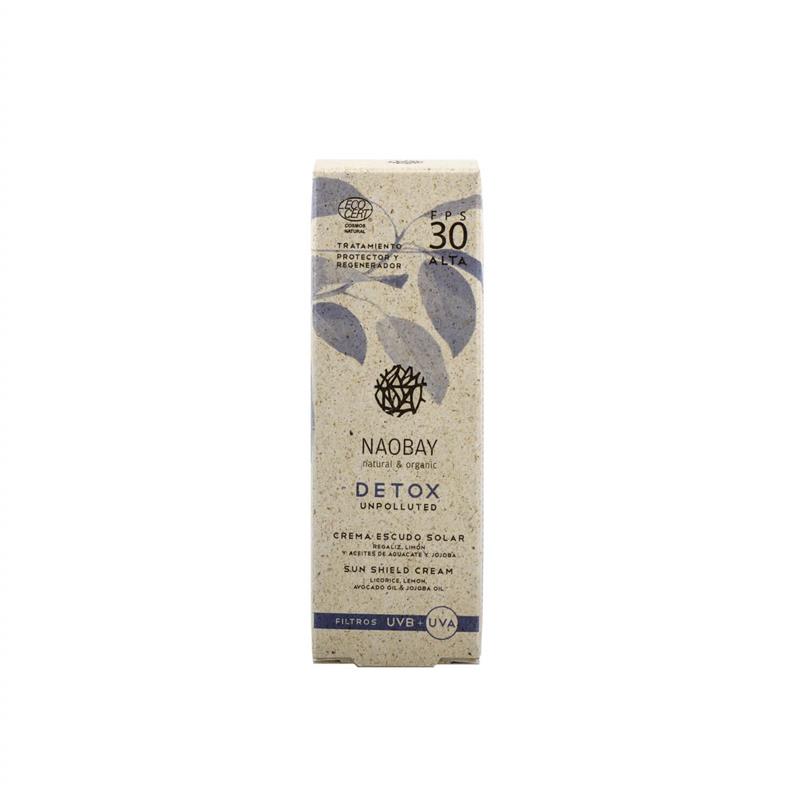Crema Sun Shield SPF30 Detox 50 mililitri Naobay