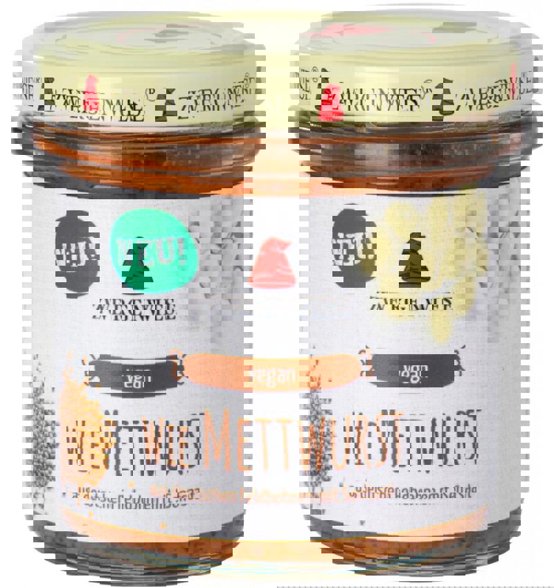 Crema Tartinabila Ca si...Mettwurst Bio 140 grame Zwergenwiese