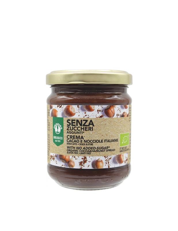 Crema Tartinabila cu Cacao si Alune Fara Zahar Bio 200 grame Probios