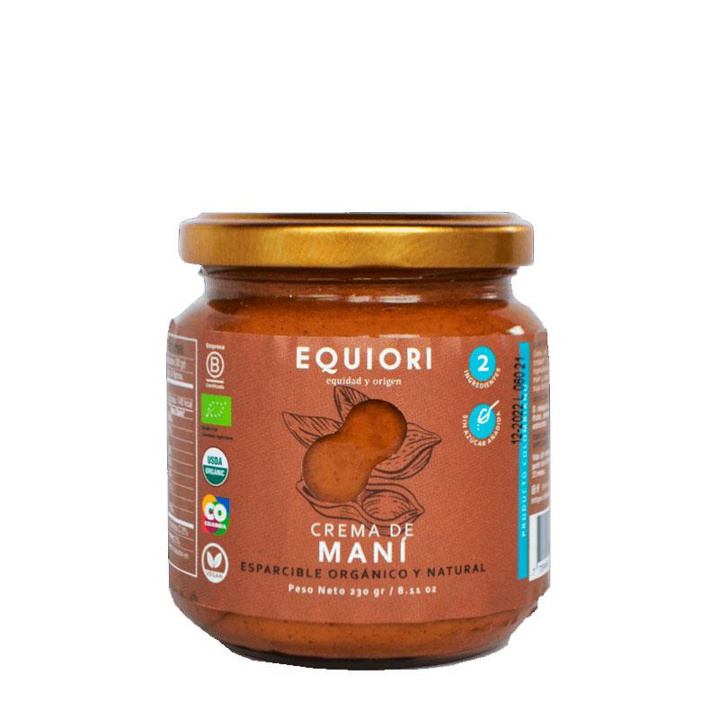 Crema Tartinabila de Arahide Bio 230 grame Equiori