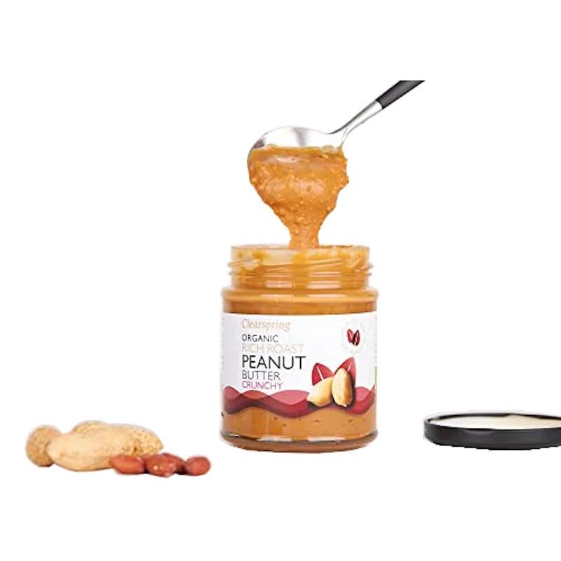 Crema Tartinabila de Arahide Crocant Bio 170 grame Clearspring