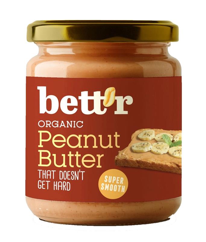 Crema Tartinabila de Arahide Super Smooth Bio 250 grame Bett'r