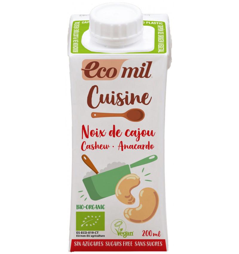 Crema Vegetala pentru Gatit din Caju Bio Ecomil 200ml