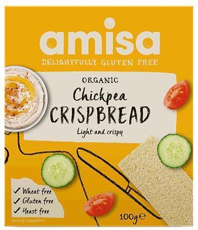 Crispbread (Painici) cu Naut Fara Gluten Bio 100gr Amisa