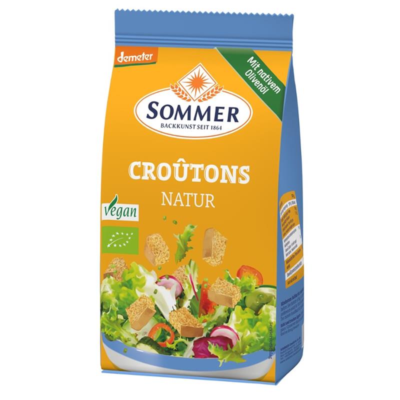Crutoane Vegane Natur Demeter Bio 100 grame Sommer