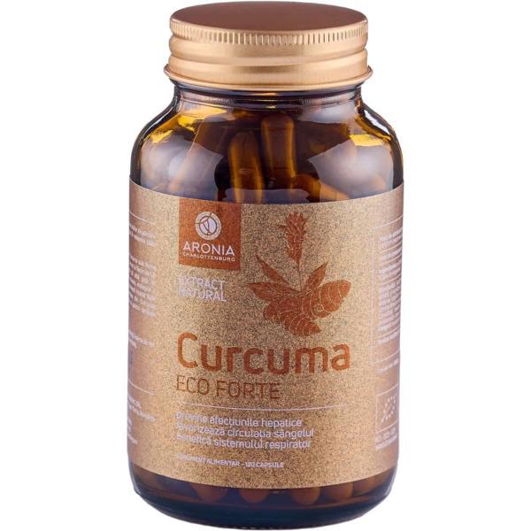 Curcuma Eco Forte Extract Natural 120 capsule Aronia Charlottenburg