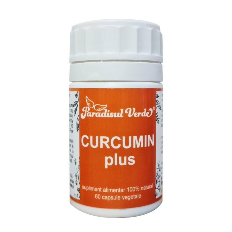 Curcumin Plus 60cps Paradisul Verde