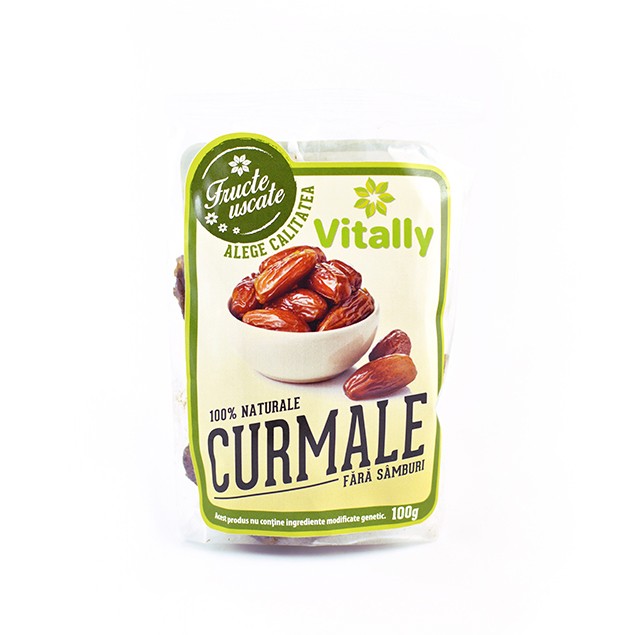 Curmale fara Samburi 100gr Vitally