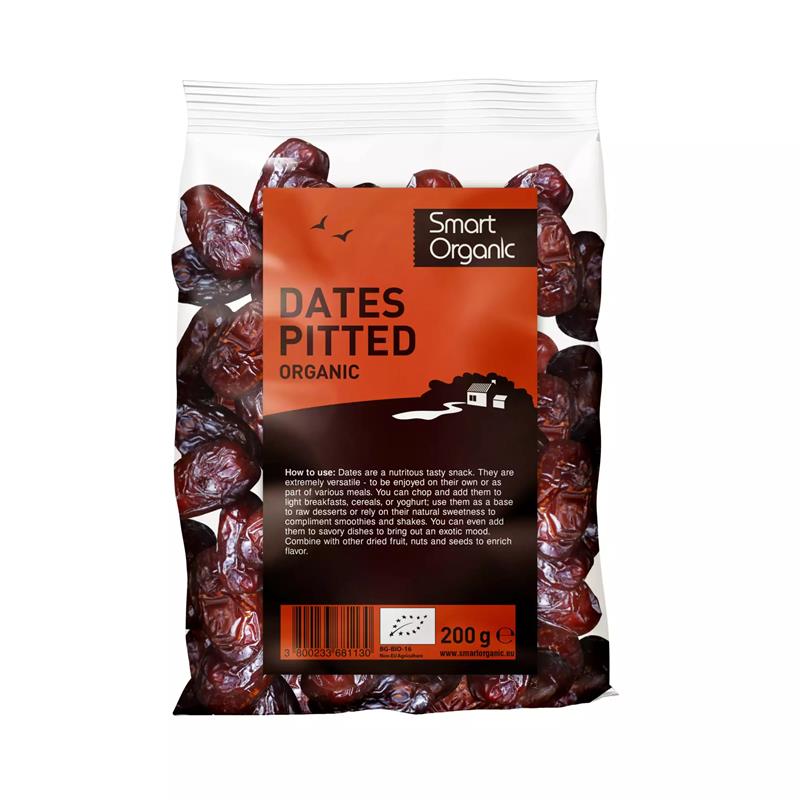 Curmale fara Samburi Bio 200 grame Smart Organic