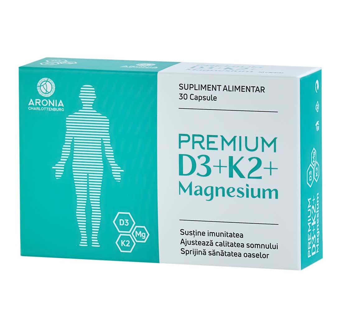 D3+K2+Magnesium Premium 30 capsule Aronia Charlottenburg