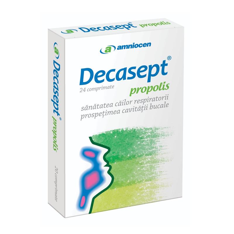 Decasept Propolis Amniocen 24cpr