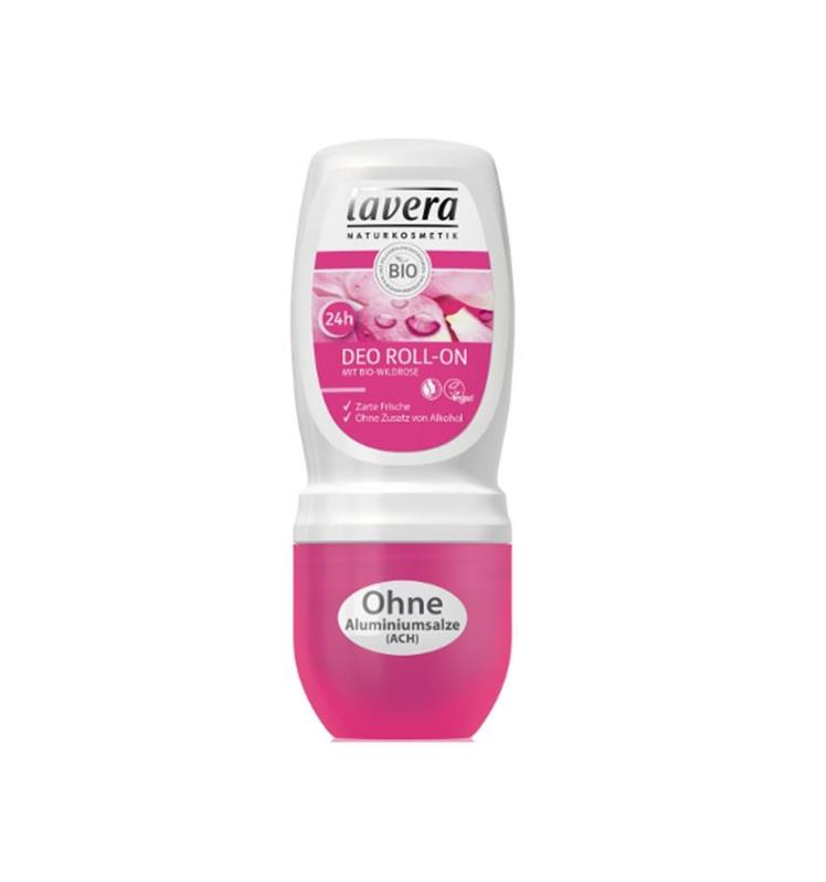 Deo Roll-On Bio cu Trandafir Salbatic Lavera 50ml
