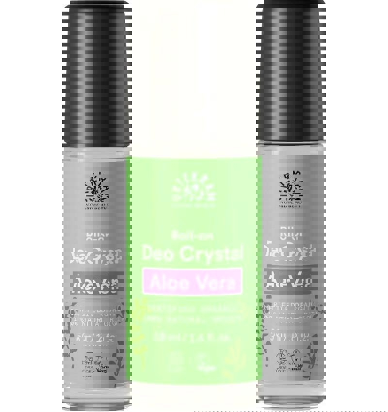 Deo Roll-On Crystal cu Aloe Vera 50 mililitri Urtekram