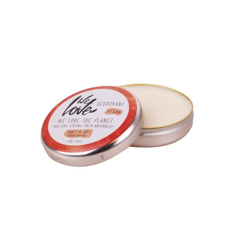 Deodorant Crema Sweet & Soft 48 grame We Love the Planet