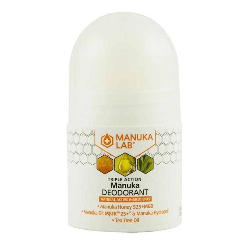 Deodorant cu Miere de Manuka MGO 525+ si Ulei de Manuka MBTK 25+ cu Ulei de Tea Tree 50ml New Zealand