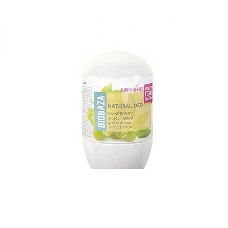 Deodorant Natural pe Baza de Piatra de Alaun Piele Sensibila Divine Beauty (Slavie si Struguri) 50 mililitri Biobaza