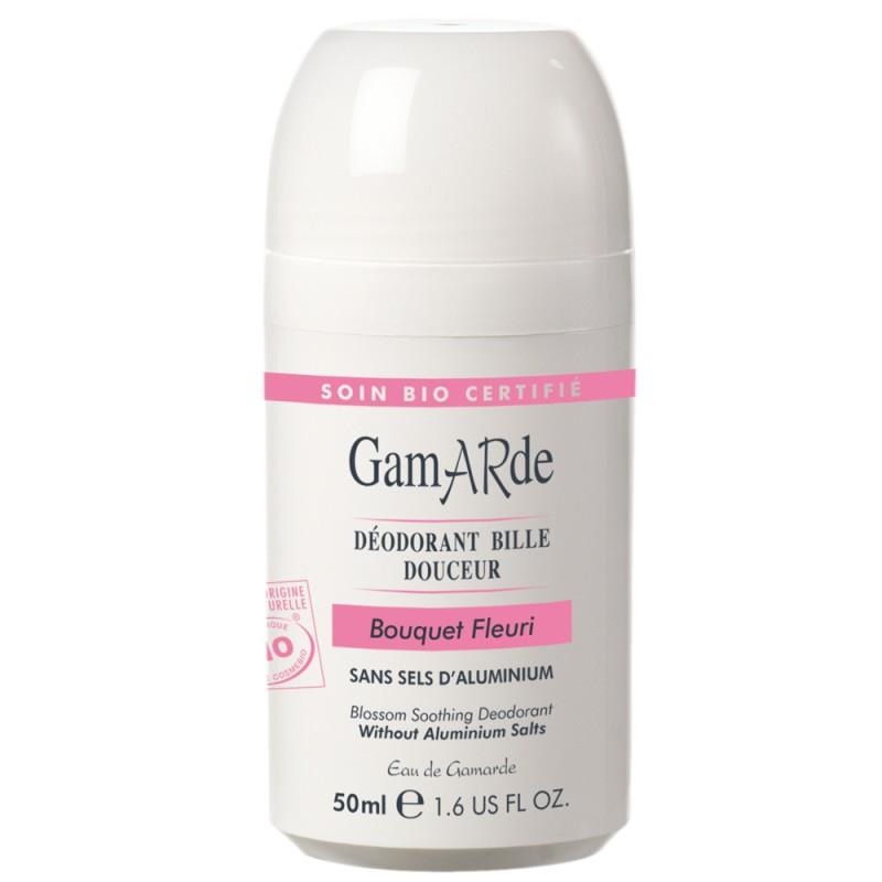 Deodorant Natural Roll-On cu Aroma Florala Bio Gamarde 50ml