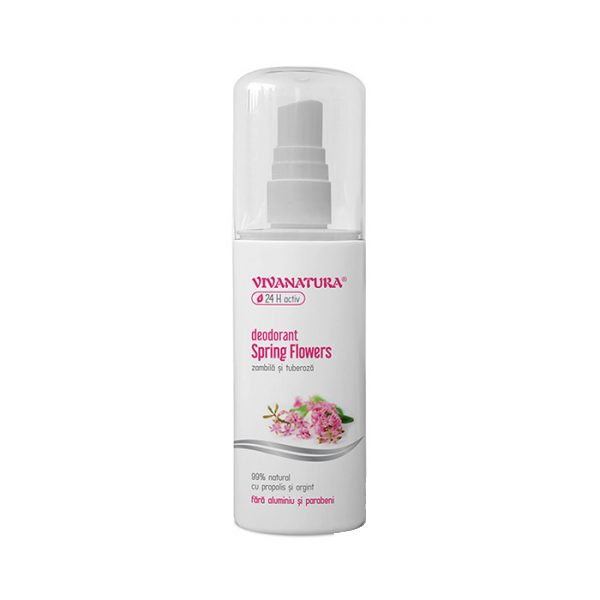 Deodorant Natural Spring Flowers 100ml Viva Natura