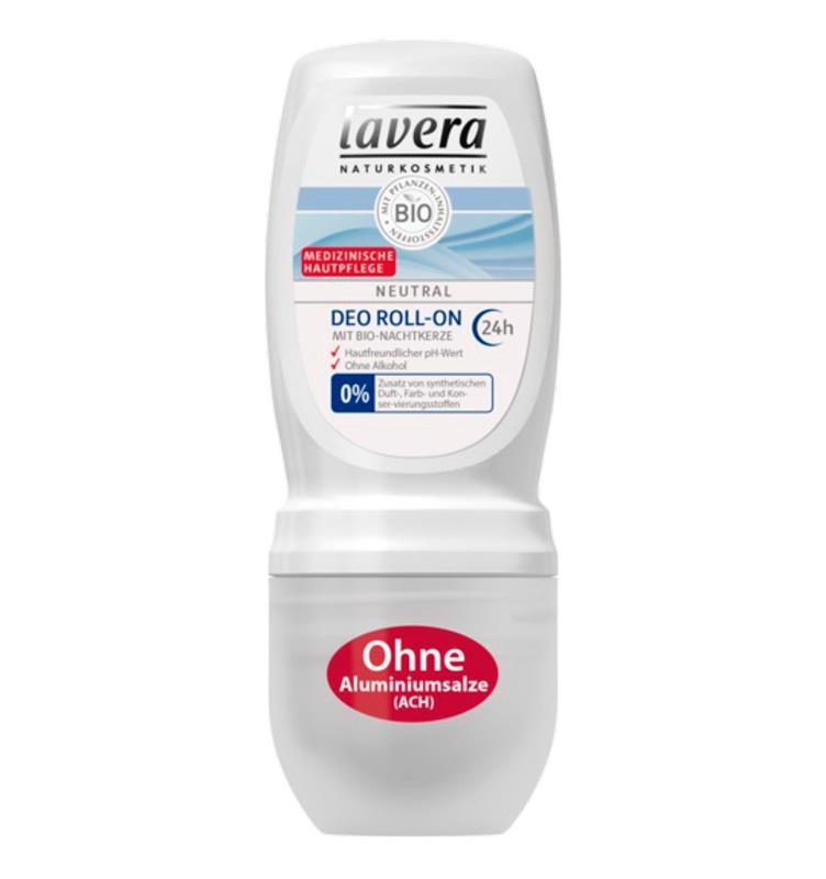 Deodorant Roll On pentru Piele Sensibila sau Iritata Lavera 50ml