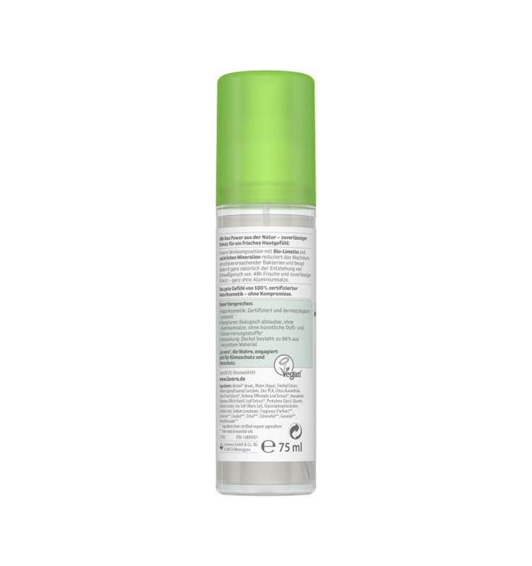 Deodorant Spray Refresh Bio 75 mililitri Lavera