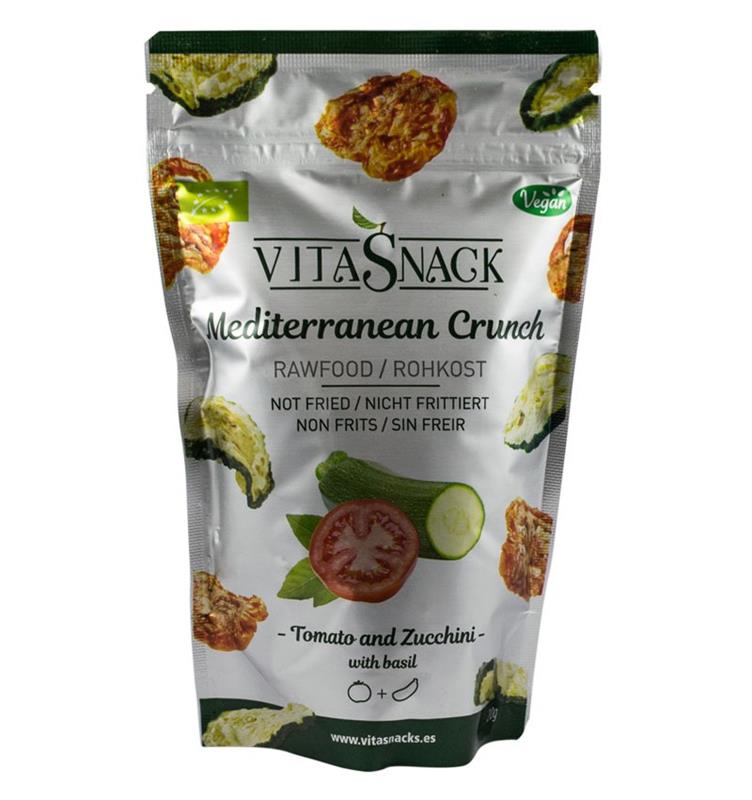 Chipsuri de Legume Crocante Mediteraneene Bio VitaSnack 20gr
