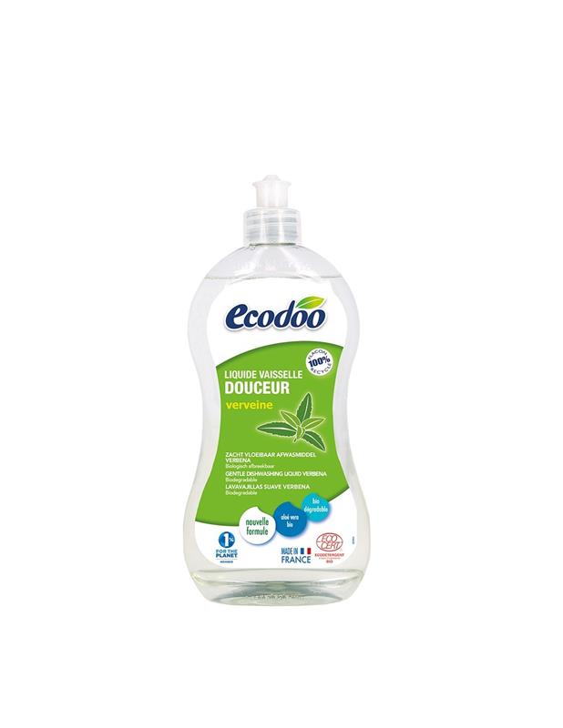 Detergent Bio Lichid Vase Delicat cu Aloe Vera Ecodoo 500ml