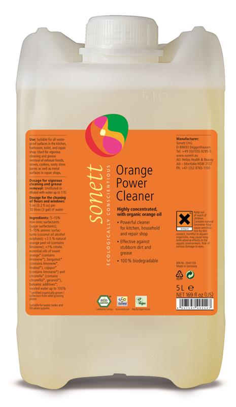 Detergent Ecologic Universal Concentrat cu Ulei de Portocale Sonett 5L