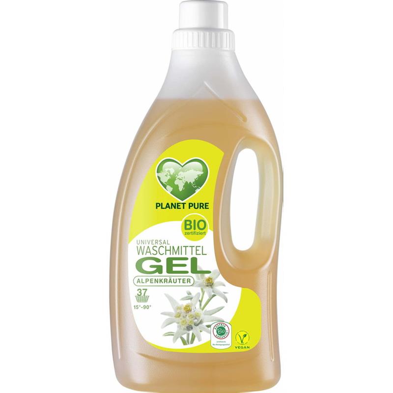 Detergent Gel de Rufe cu Flori de Munte Bio 1.5 litri Bio Planet