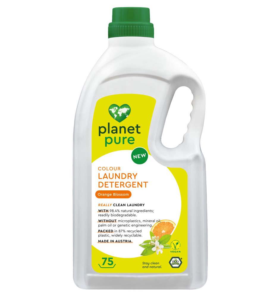 Detergent pentru Rufe Colorate Flori de Portocal  Eco 3 litri Planet Pure