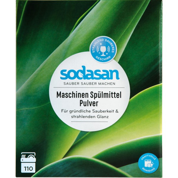 Detergent Pudra pentru Masina de Spalat Vase Bio 1.65kg Sodasan