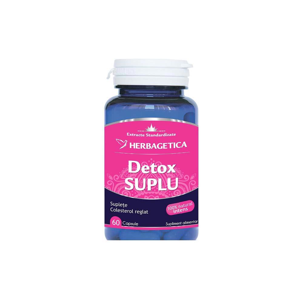 Detox Suplu Herbagetica 60cps