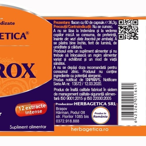 Devirox 60 capsule Herbagetica