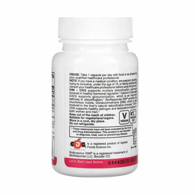 DIM + Calcium D-Glucarate 30 capsule Jarrow Formulas