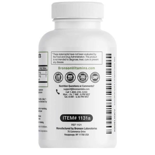 DIM cu Bioperina 60 capsule Bronson Laboratories