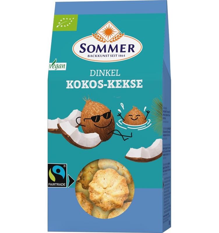 Dinkel Kokos Mini Fursecuri Bio din Alac cu Cocos Sommer 150gr