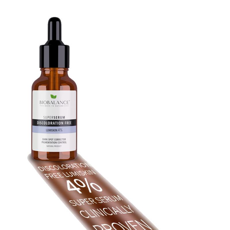Discoloration Free Lumiskin 4% Super Serum 30 mililitri BioBalance