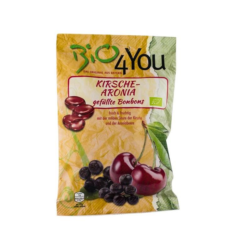 Dropsuri Bio cu Cirese si Aronia Bio4You 75gr
