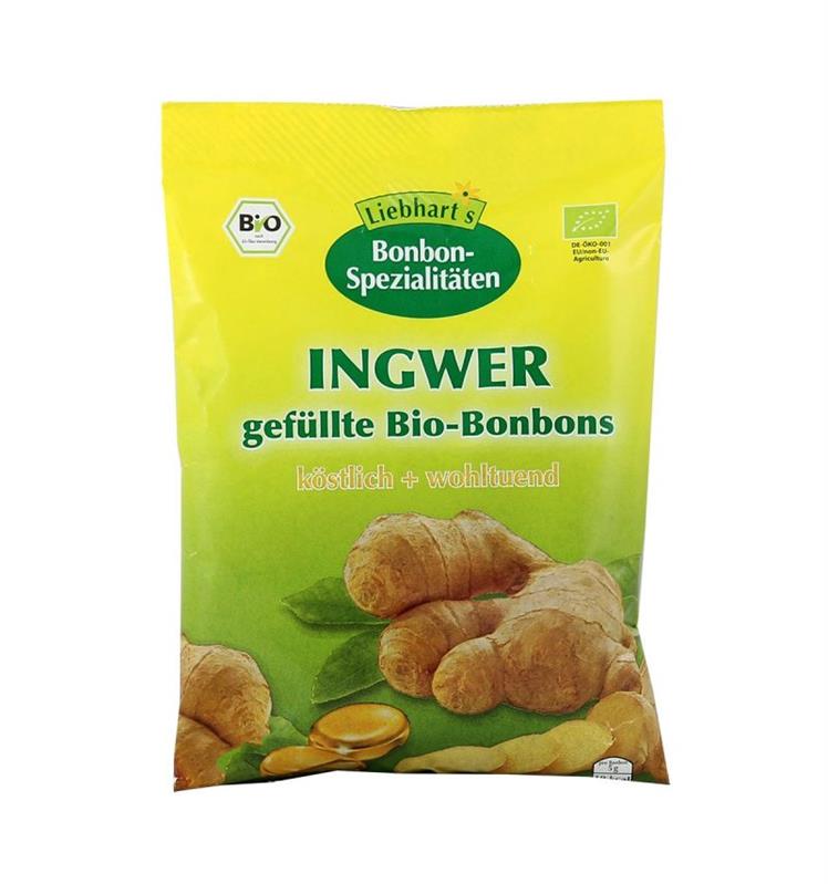 Dropsuri Bio cu Ghimbir Liebhart's 100gr